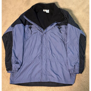Vintage Nike ACG Jacket Mens Fleece Lined Waterproof Jacket Size Large L EUC